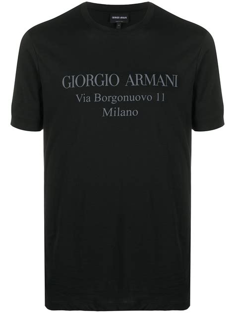 farfetch giorgio armani shirts